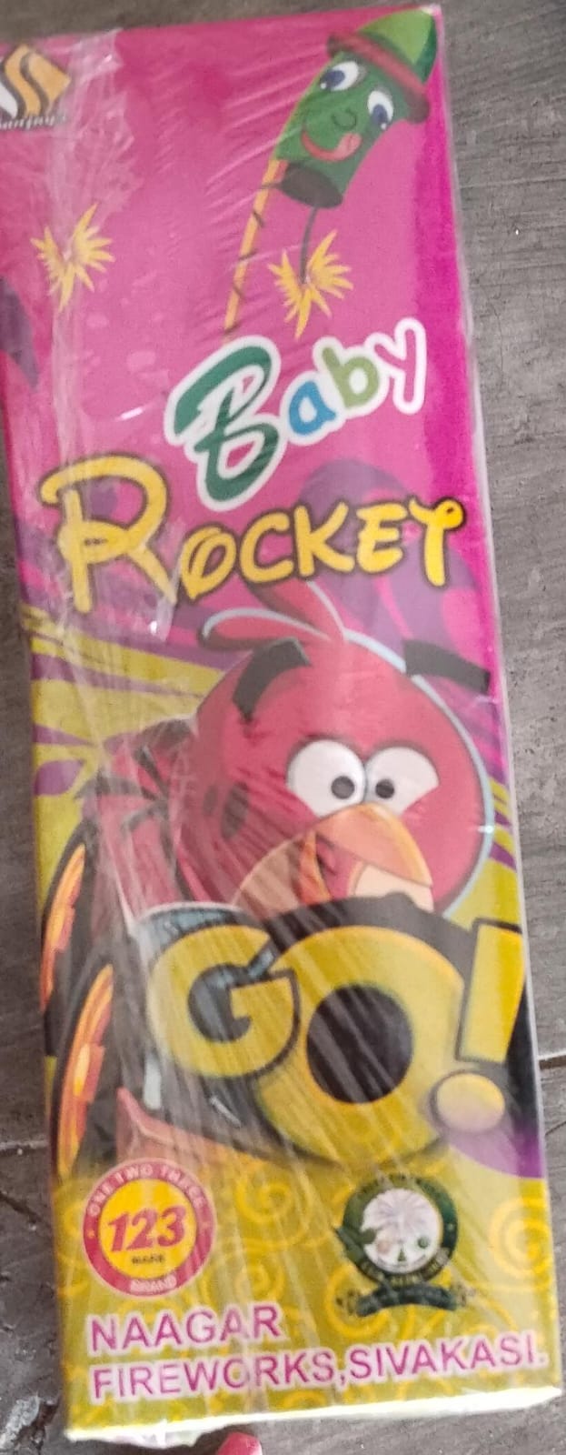 inba Crackers Baby Rocket (mini size)